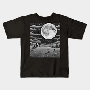 Who stole the night? Kids T-Shirt